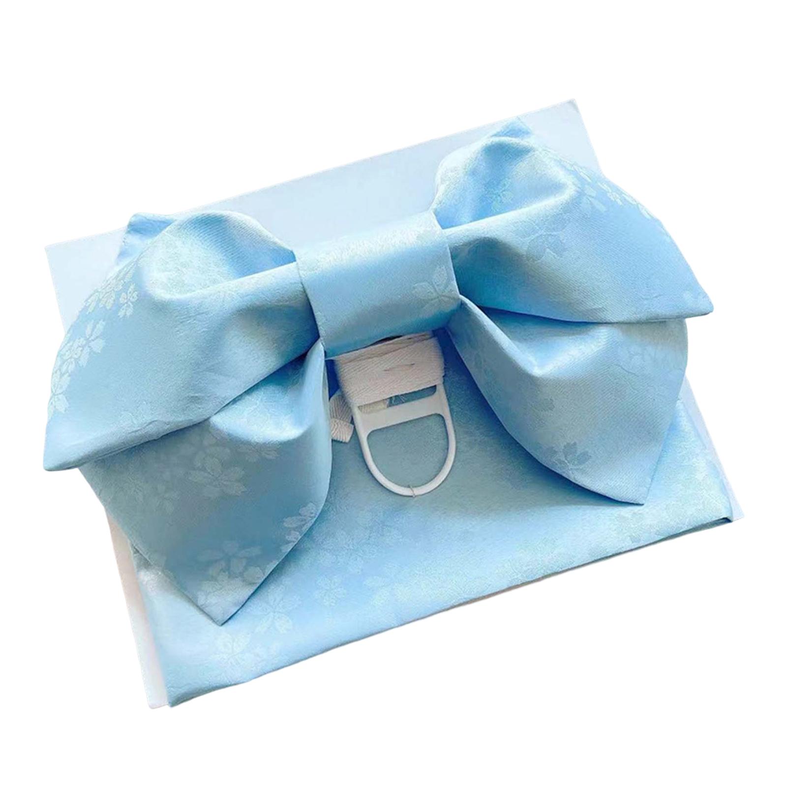 Bow Tie Pre Tied - Cinto tradicional japonês Kimono Obi, faixa