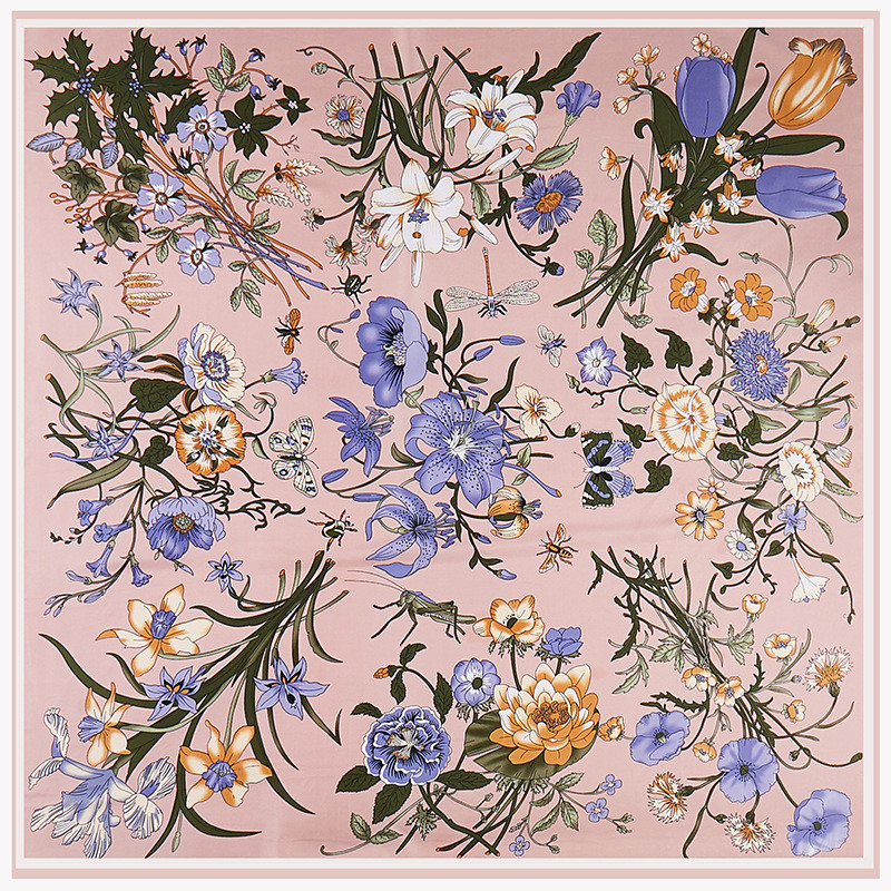Pobing sarja lenço de seda fem - Scarf Silk Square avaliação e preço