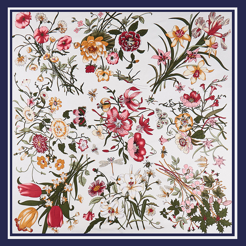 Pobing sarja lenço de seda fem - Scarf Silk Square avaliação e preço