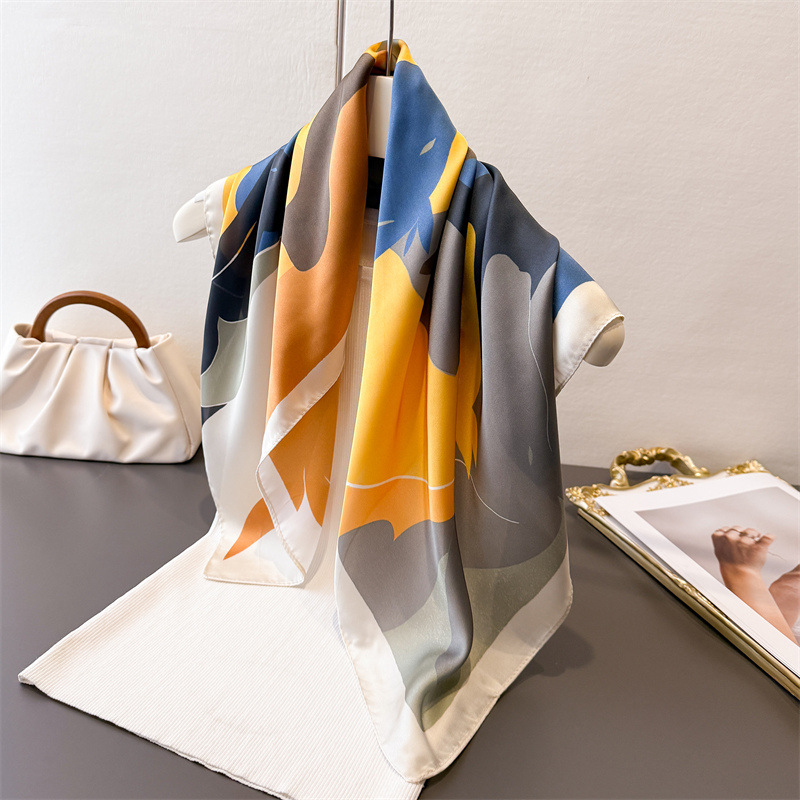 2026 Novo Lenço Quadrado Femin - Scarf Silk Square avaliação e preço