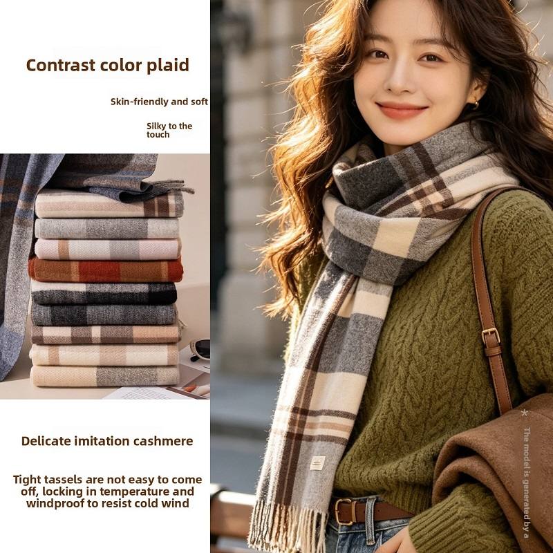 Gola de pescoço em fleece térm - Infinity Scarf Knit avaliação e preço